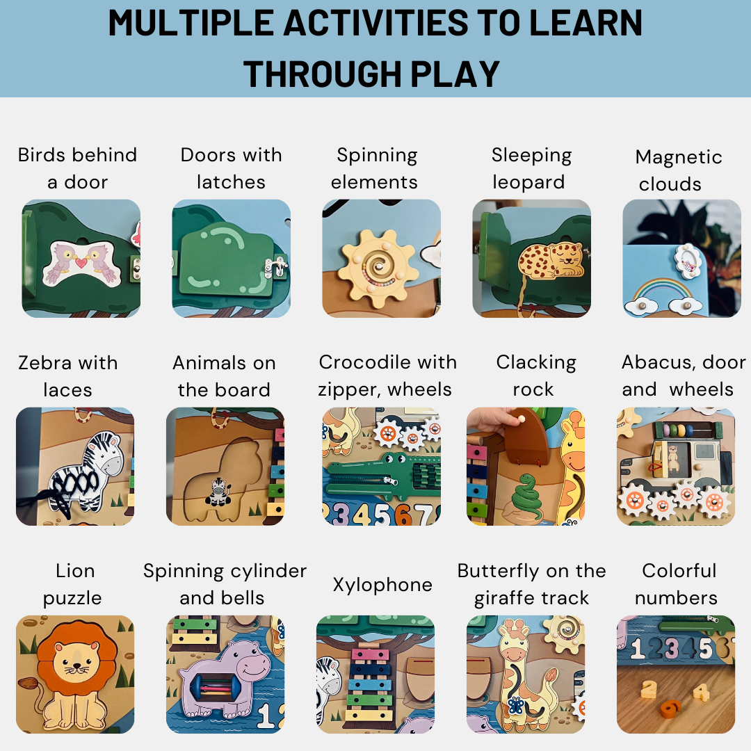 Safari Adventure Busy Board