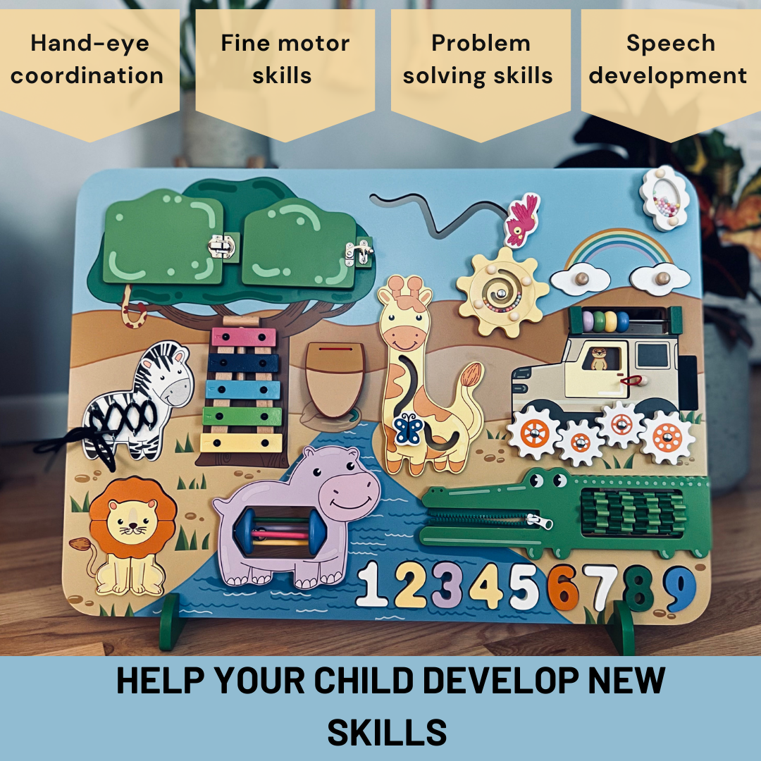 Safari Adventure Busy Board